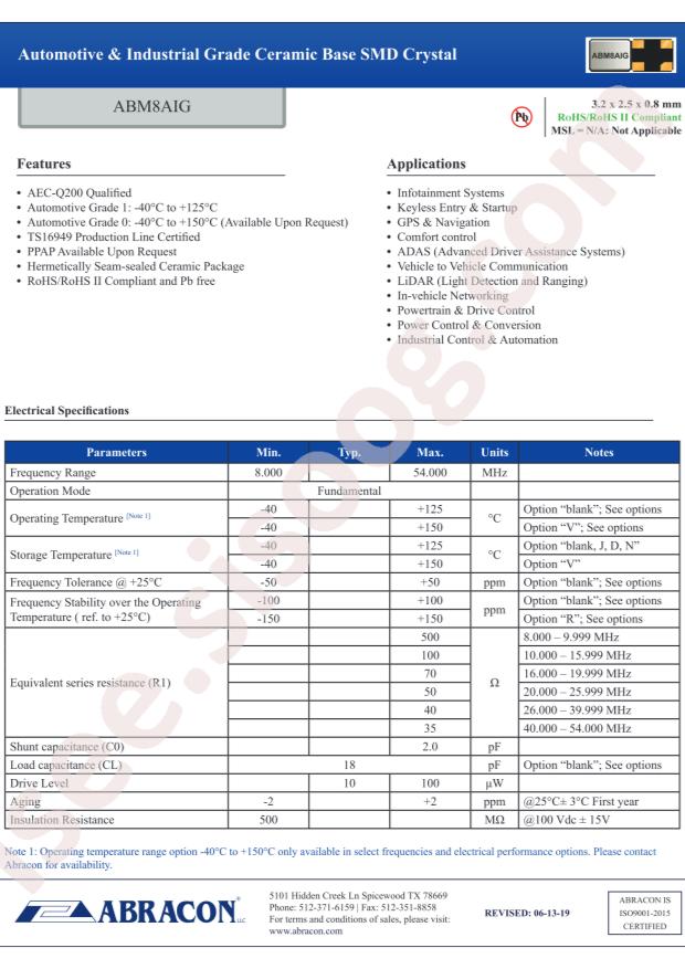 ABM8AIG-25.000MHZ-R40-4-T