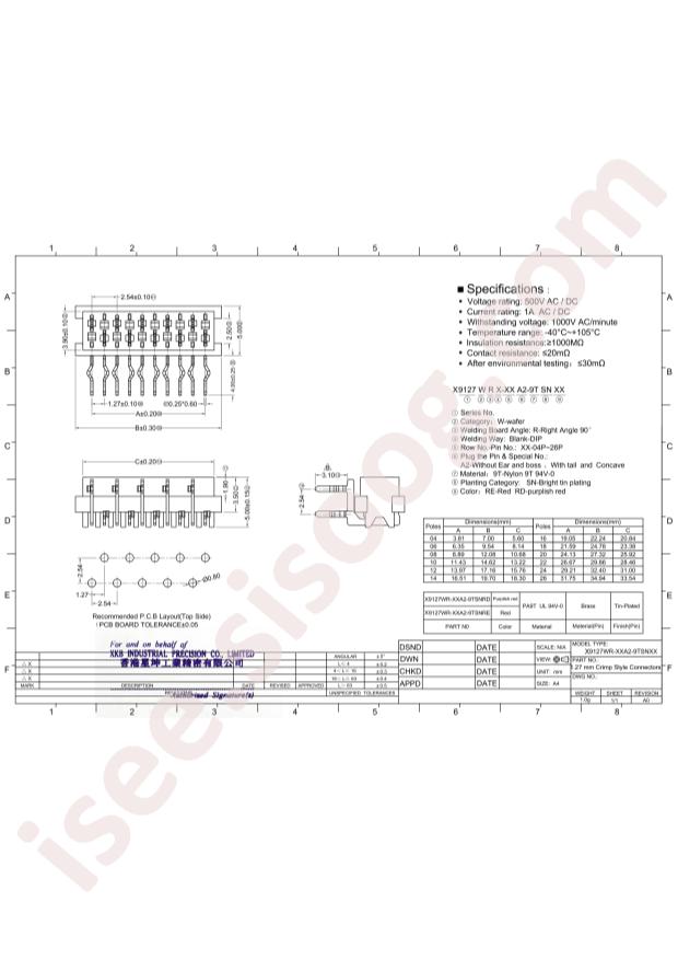 X9127WR-22A2-9TSNRE