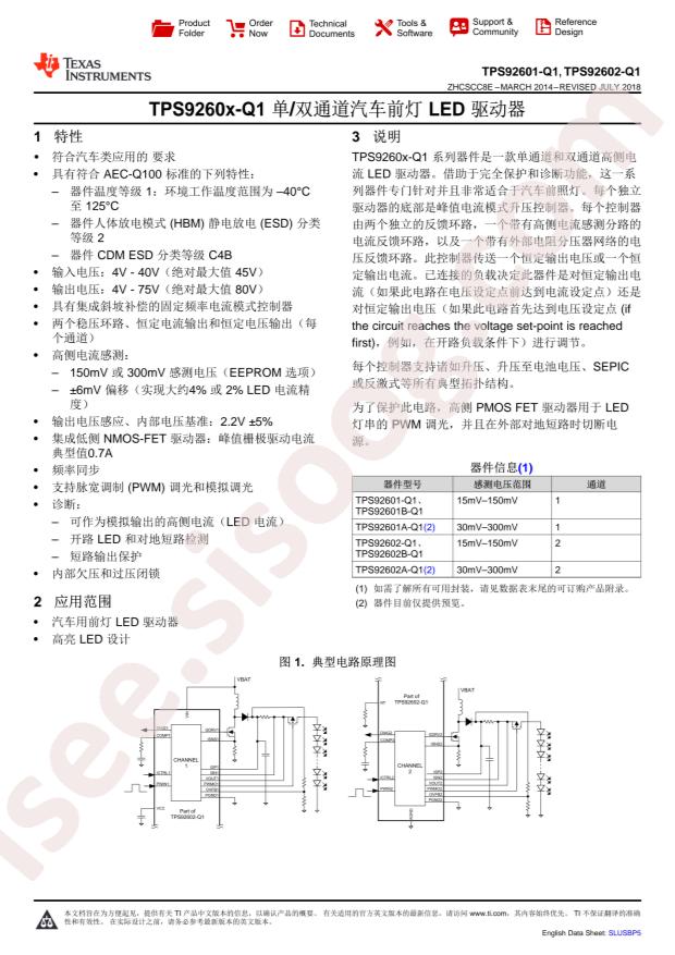 TPS92602BQPWPRQ1