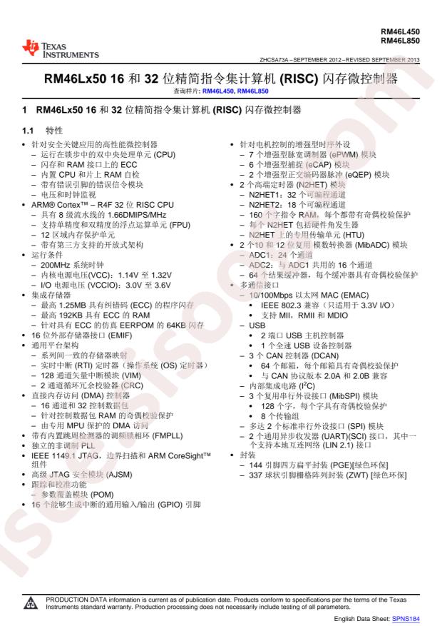 RM46L850CZWTT