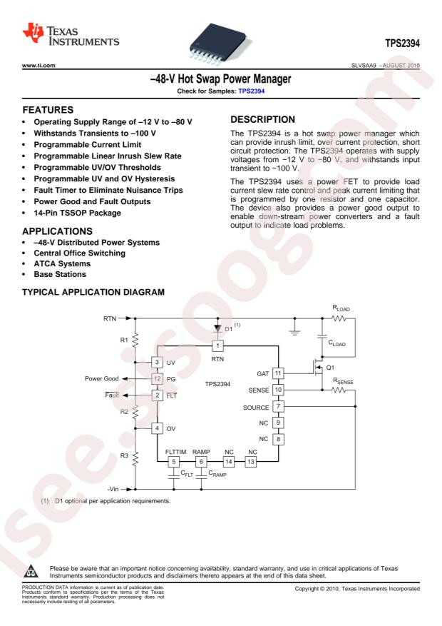 TPS2394PW