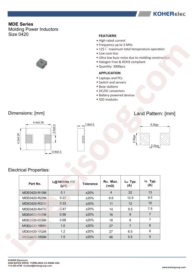 MDE0420-3R3M
