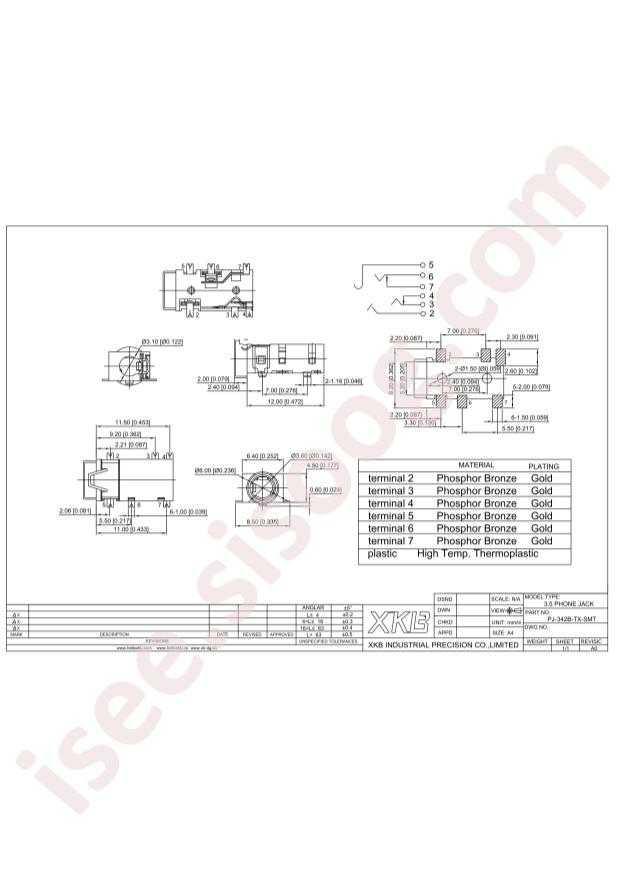 PJ-342B-TX-SMT