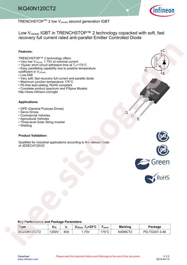 IKQ40N120CT2