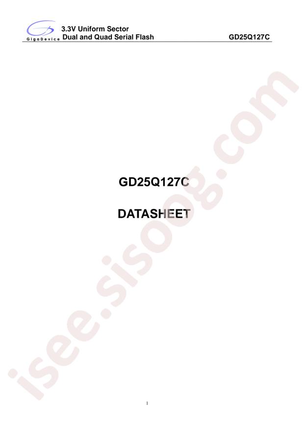 GD25Q127CYIGR
