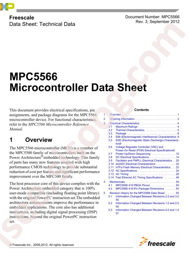 MPC5566MVR132