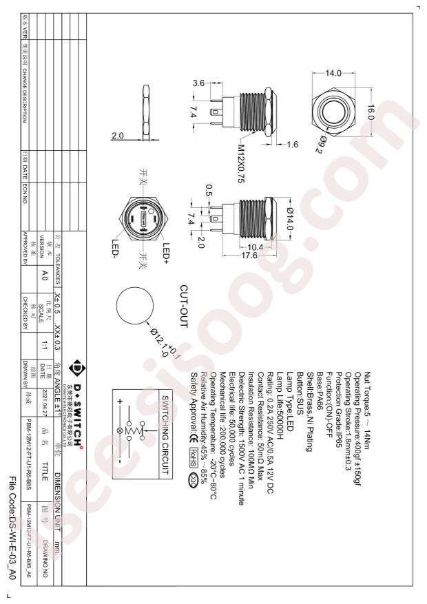 PBM-12M12-FT-U1-R6-B8S