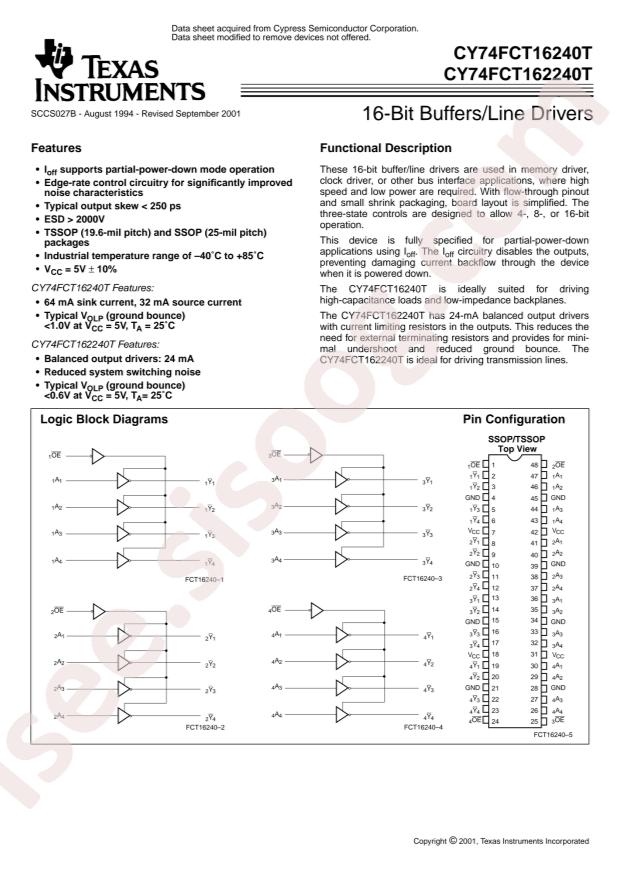 74FCT162240CTPVCT