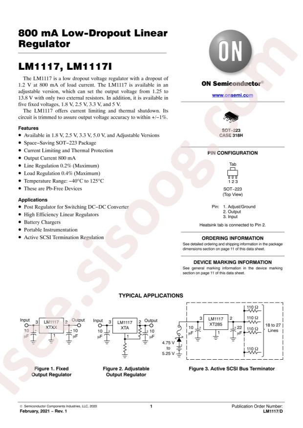 LM1117MPX-18NOPB