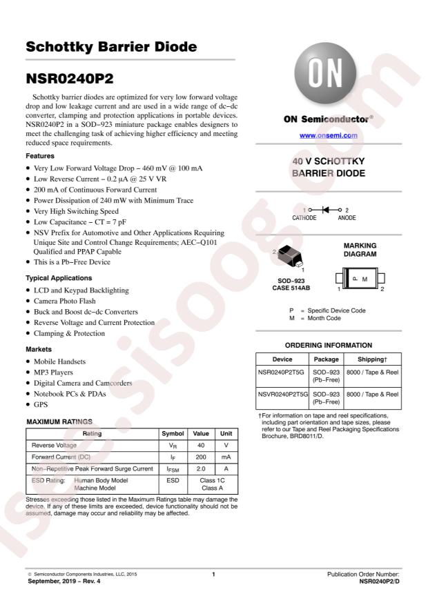 NSR0240P2T5G