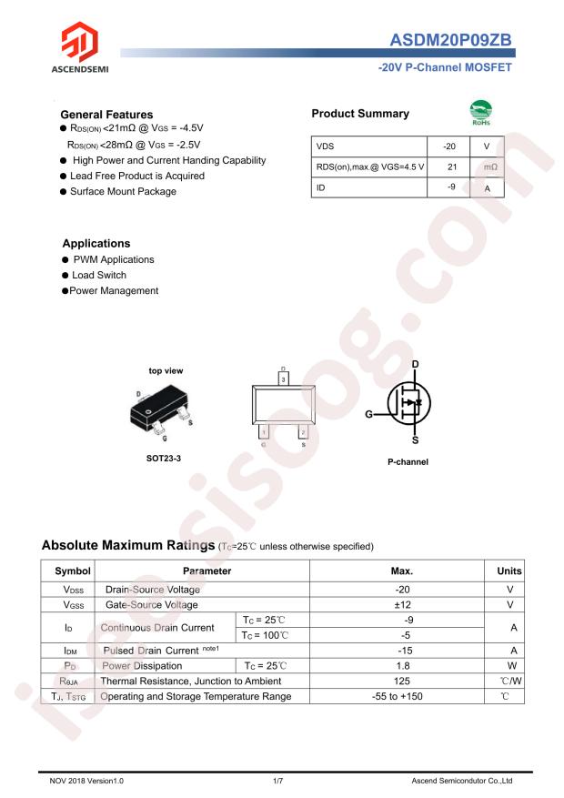 ASDM20P09ZB-R