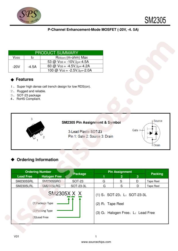SM2305SRL