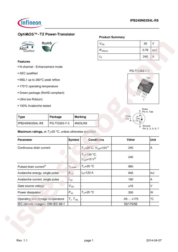 IPB240N03S4L-R8