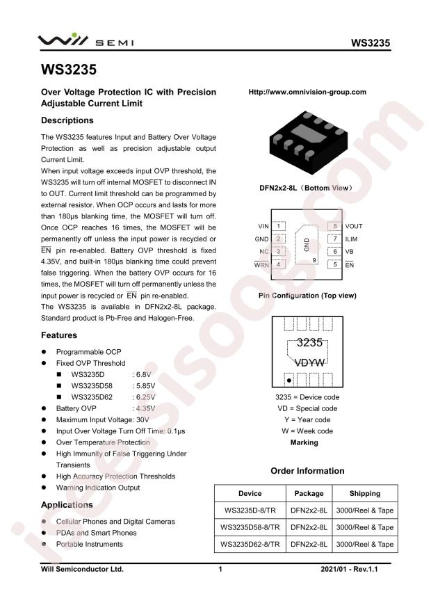 WS3235D-8/TR