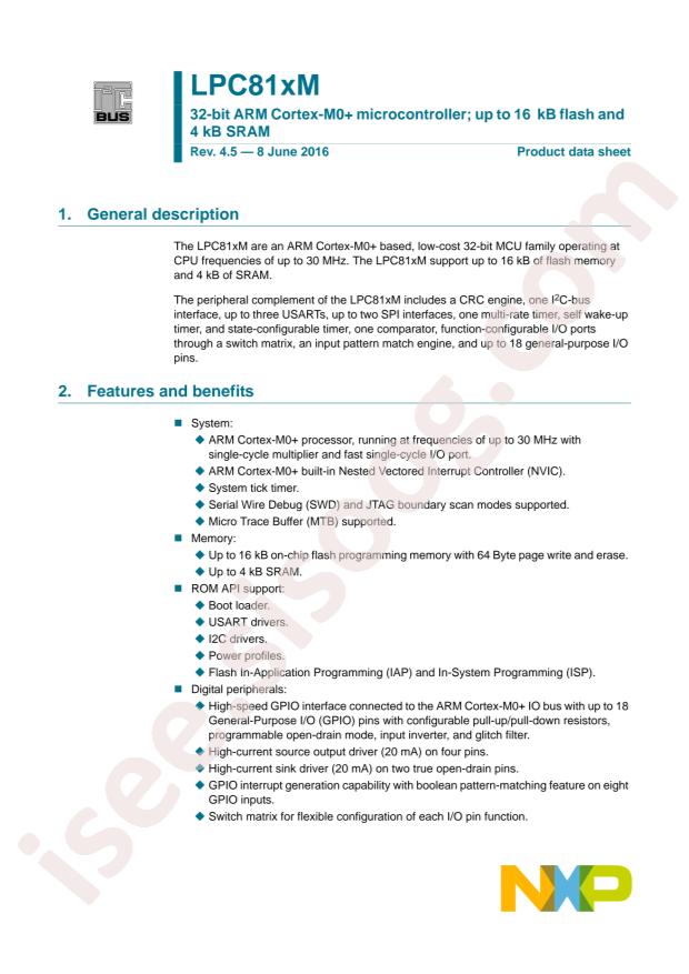 LPC811M001JDH16J