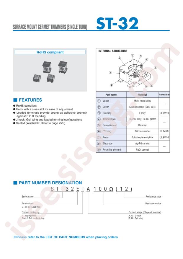 ST-32EA 1K ohm (102)