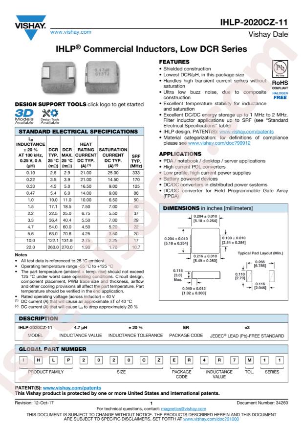 IHLP2020CZERR33M11