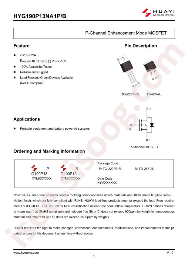 HYG190P13NA1B
