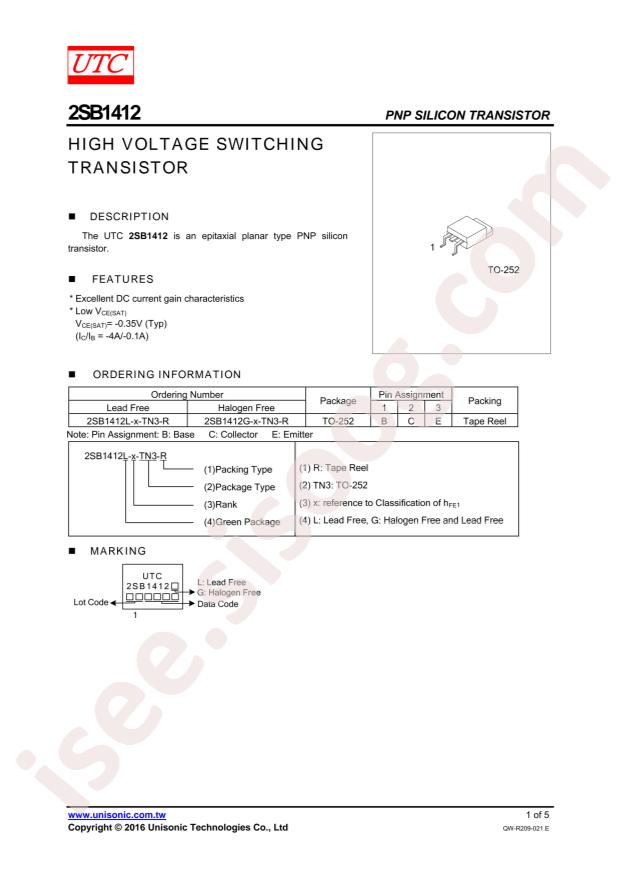 2SB1412L-R-TN3-R