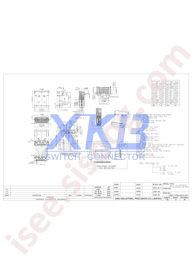 USB31-TYPEC-32141-2FS