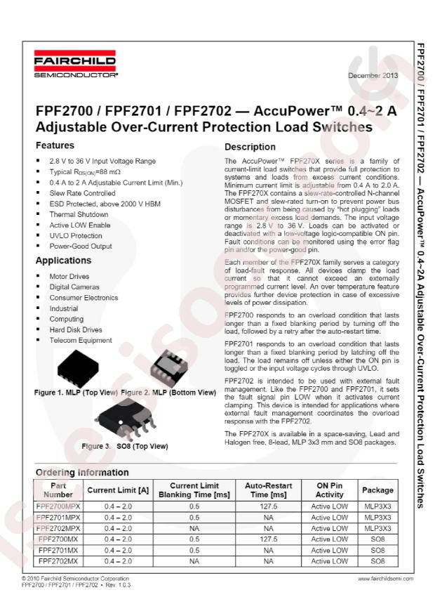 FPF2701MPX