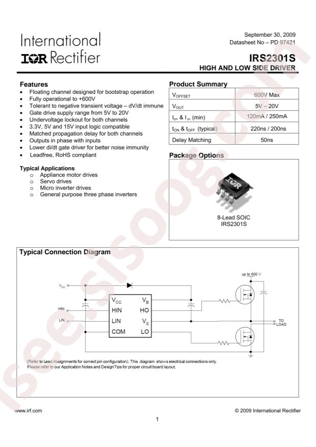 IRS2301STRPBF