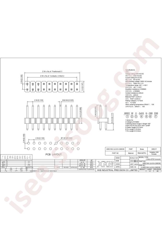 X6521WV-2x40H-C60D30