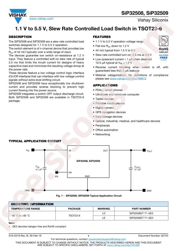 SIP32509DT-T1-GE3