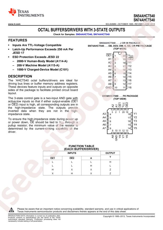 SN74AHCT540PWR