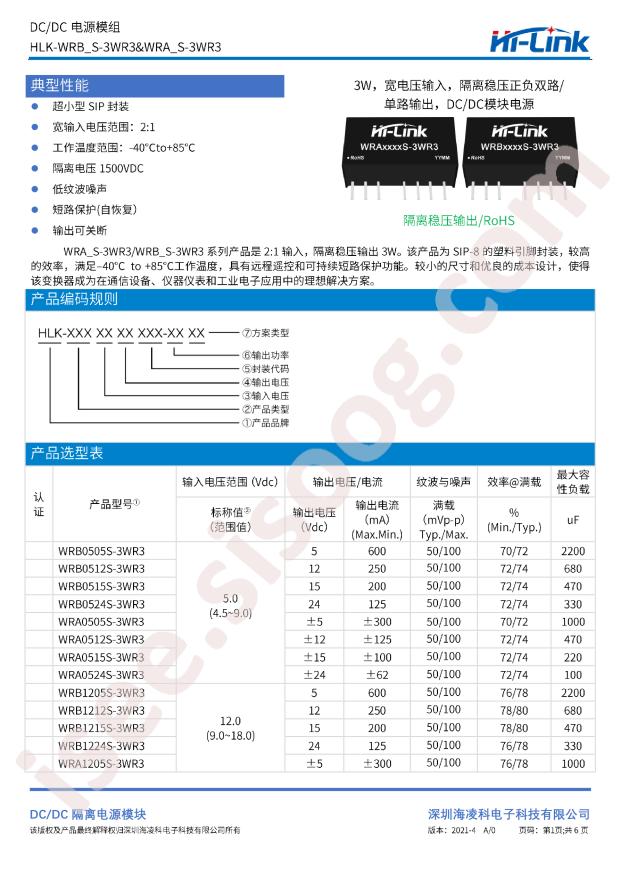 HLK-WRB2405S-3WR3