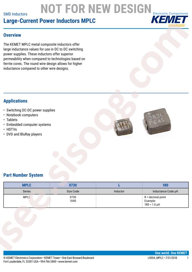 MPLC0730L3R3