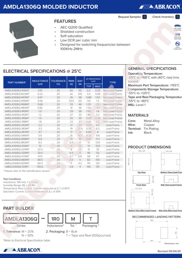 AMDLA1306Q-3R3MT