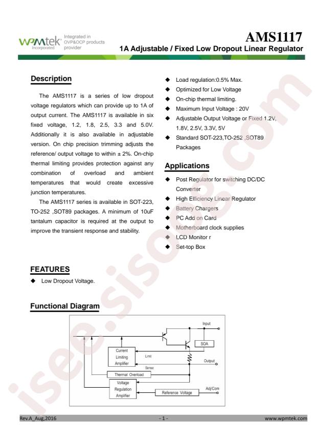 AMS1117-ADJ