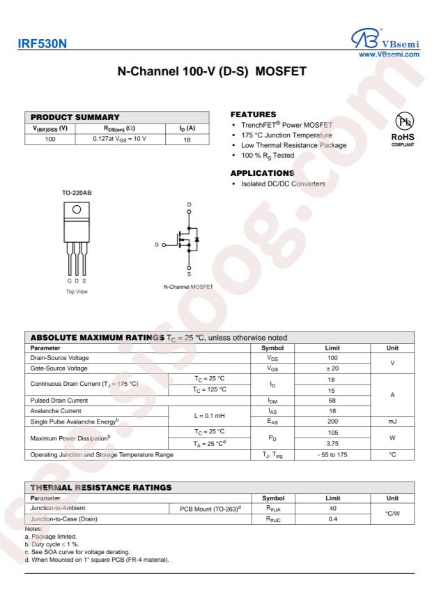 IRF530N-VB