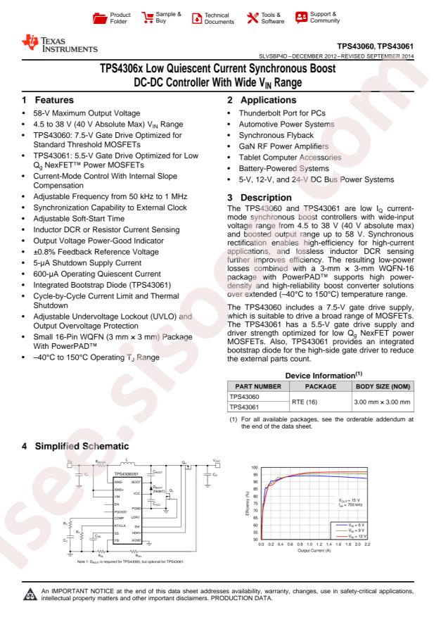 TPS43060RTER
