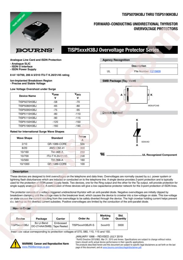 TISP5095H3BJR-S