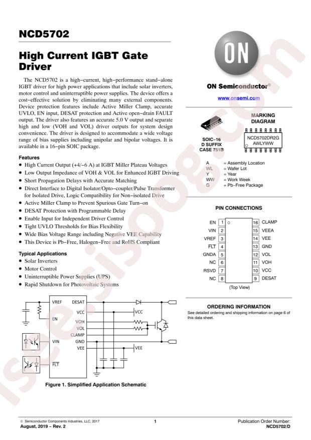 NCD5702DR2G