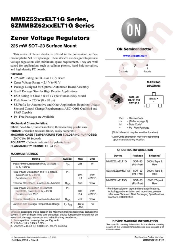 MMBZ5248ELT1G