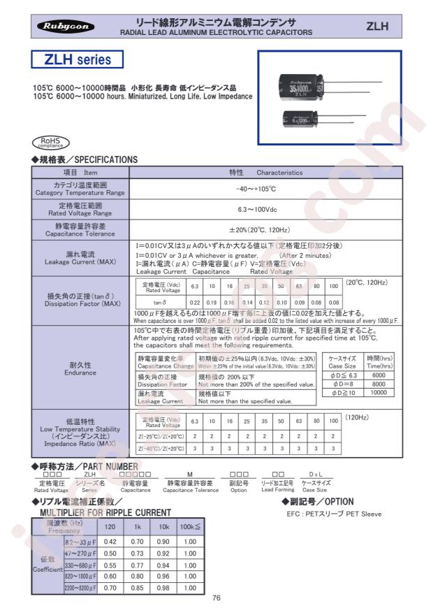 100ZLH470MEFC16X31.5