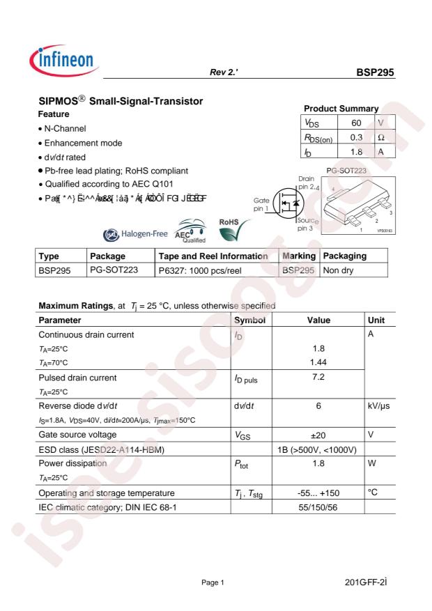 BSP295H6327