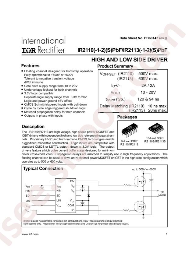 IR2113PBF