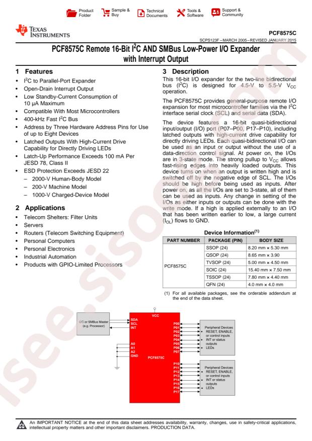 PCF8575CDWR