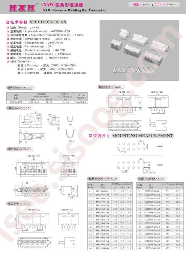 HX25068-40A