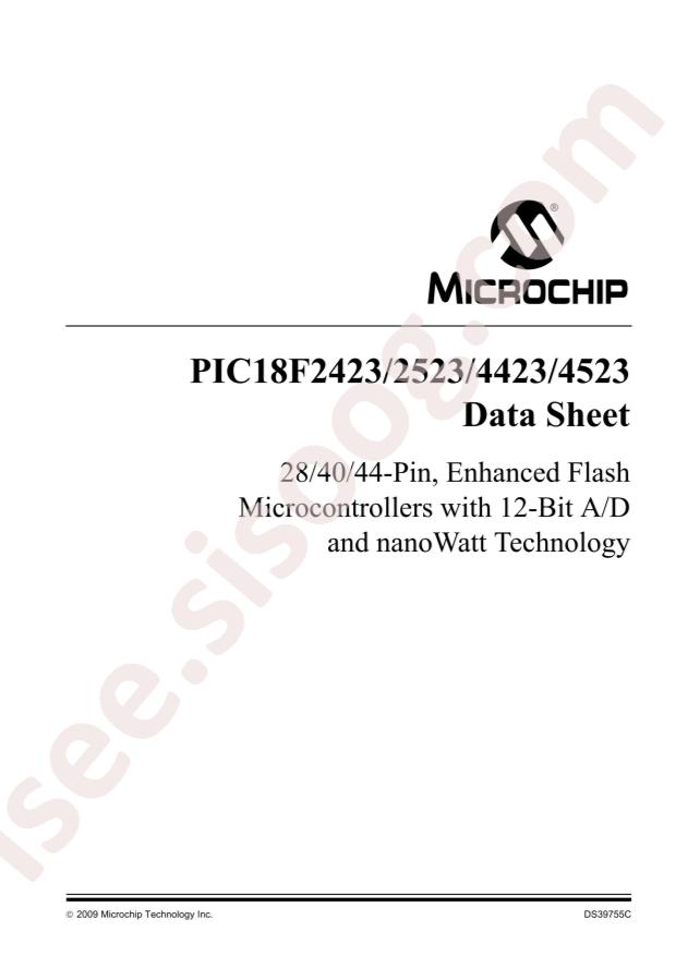 PIC18F2423-E/SP