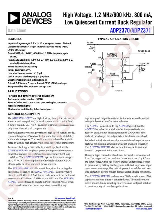 ADP2370ACPZ-R2