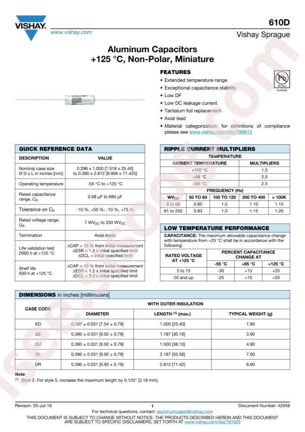 610D685F100DR5E3