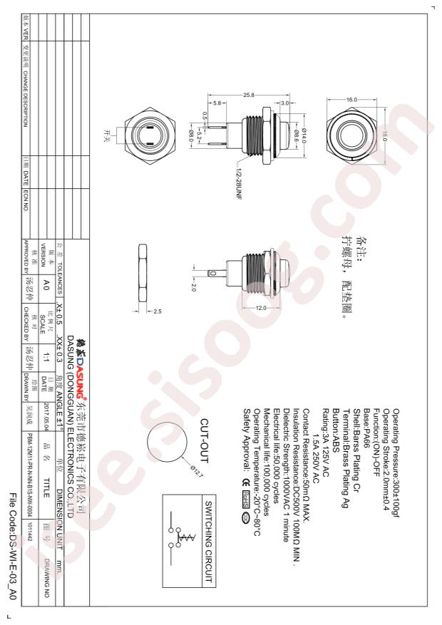 PBM-12M11-PR-N-NN-B1S-NW-0004