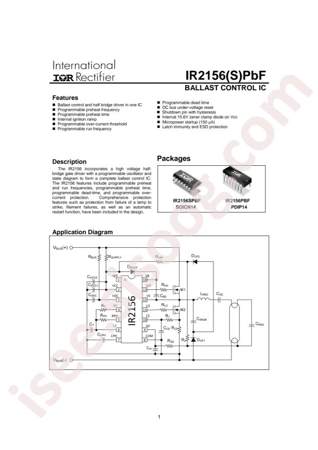 IR2156STRPBF