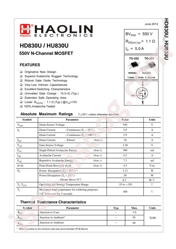 HD830U