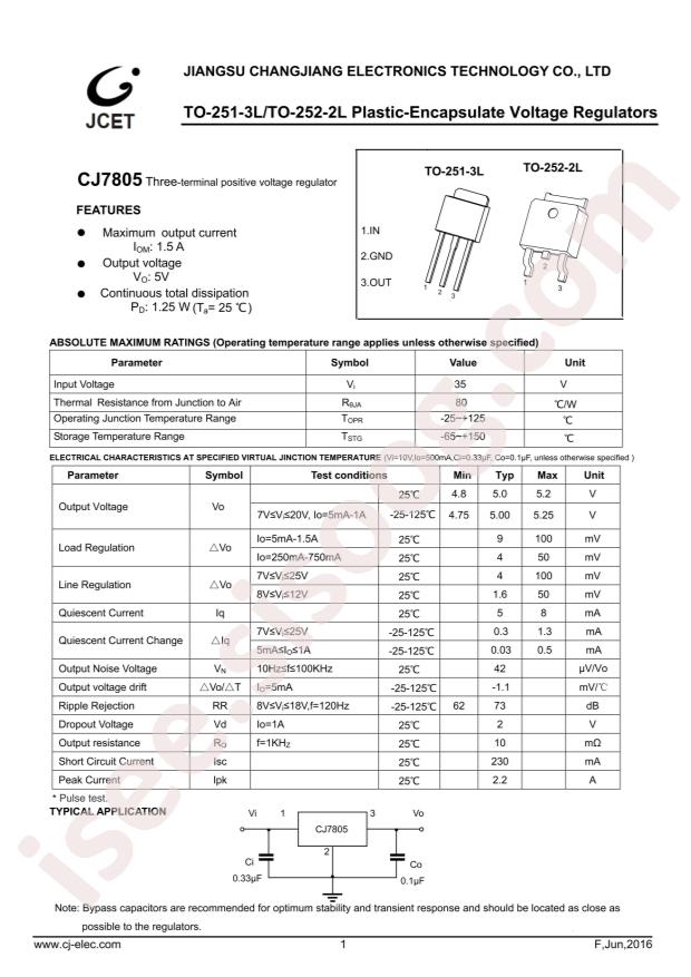 CJ7805 3%